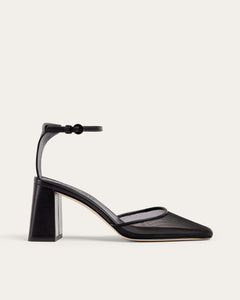 Felice Pump, Black Mesh Felice Pump dear-frances 