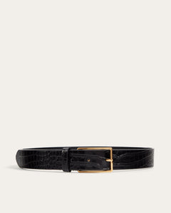 Alessio Belt, Croco Leather Belt dear-frances 