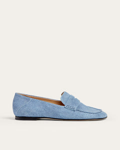 Drew Loafer, Denim Leather Drew Loafer dear-frances 